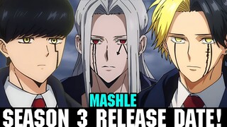 MASHLE SEASON 3 RELEASE DATE - [Situation]