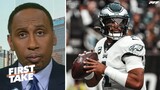 FIRST TIME | Stephen A. Smith absolute trust Jalen Hurts is the best QB in NFC East now