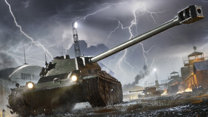 [World of Tanks CG mixed cut/high combustion/stepping point] Как танк! This is a tank!
