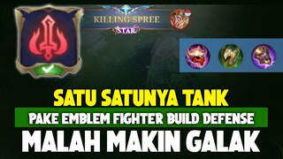 Cuma ini tank yang MAKIN GALAK kalo Pake EMBELM FIGHTER. Padahal Build Defense