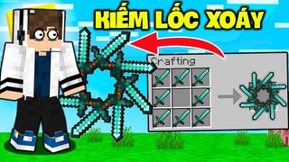 VINH CHẾ TẠO THÀNH CÔNG VŨ KHÍ LỐC XOÁY 500 TRIỆU ĐÔ TRONG MINECRAFT*CHIÊU QUĂNG PHI TIÊU CỰC VIP