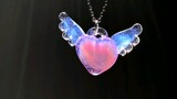 Made an angel heart out of glass~