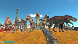 Granade Launcher versus All Units. Animal Revolt Battle Simulator