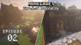 Akhirnya Kita Mempunyai Tempat Mining dan Ladang Kecil ! - Minecraft Survival Eps.02