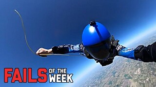 BROKEN PARACHUTE! Stressful Fails Of The Week