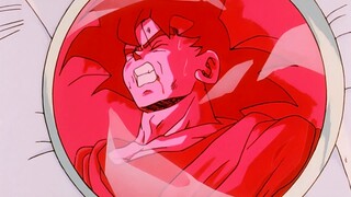 Pertarungan sengit dengan android, Goku dalam bahaya
