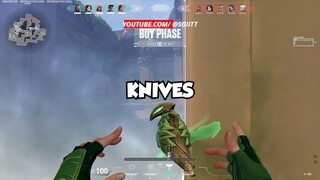 Knives>Gun