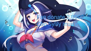 [Vtuber vietsub] - Fan Donate 45 Củ & Cho Shylily và phản ứng Của lily =)))