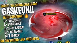 Script Skin Yu Zhong Collector Full Efeect No Password Patch Terbaru | Mobile Legends