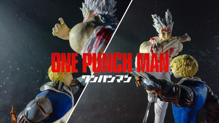 Sculpture Genos Vs Garou | Part 1 | One Punch Man | Tutorial Membuat Action Figure Handmade | Genos