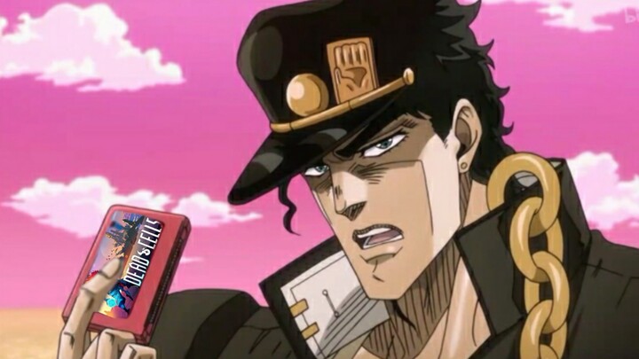 Jotaro memainkan sel-sel mati