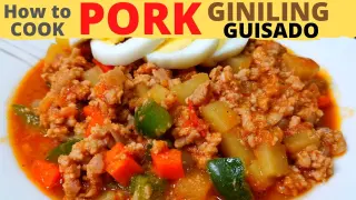 Pork GINILING | EASY Filipino Recipe | Giniling na Baboy GUISADO