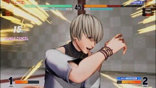 KOF15　覇者クリス　スライディングから始まる２７HITコンボが神業