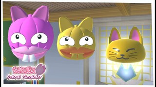 CARA TAIGA JADI DEWA KUAT & GIRL JADI DEWA PINK - TUTORIAL CAT GOD SAKURA SCHOOL SIMULATOR