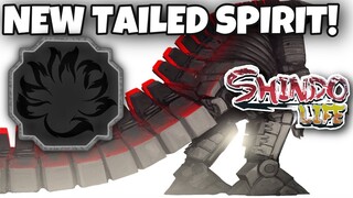 [CODE] GODZILLA TAILED SPIRIT IN SHINDO LIFE! Mecha Tailed Beast Update Shindo Life Roblox RellGames