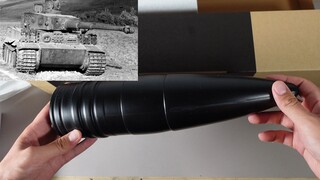 [Model] PIG Model 1:1 Tiger tank shell model Part 1: Unboxing (8.8CM (88mm) PZGR.39 APCBC L/56)