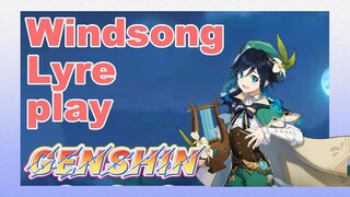 Windsong Lyre play