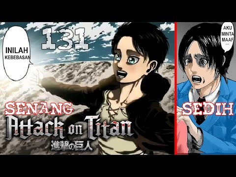 Eren Akhirnya Bebas..!! Masa Depan Tak Bisa Ia Ubah..!! [Review Chapter 131 Attack on Titan]