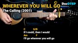 Wherever You Will Go - The Calling (Easy Guitar Chords Tutorial with Lyrics)
