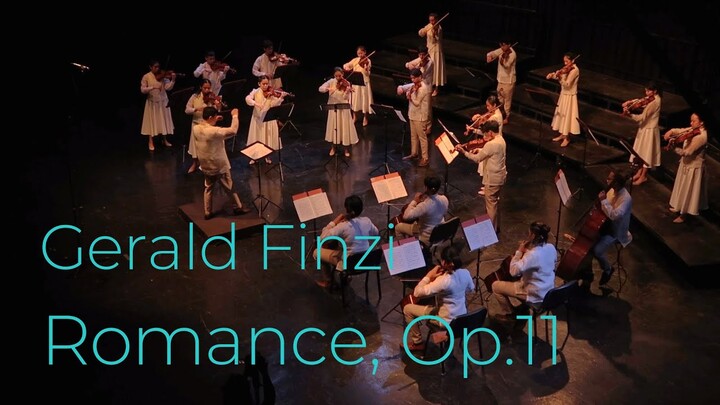 Gerald Finzi: Romance, Op. 11 with Manila Symphony Junior Orchestra
