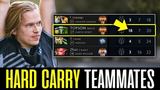 Topson CARRYING his team with his EARTH SPIRIT - SATISFYING!