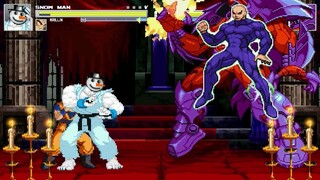 AN Mugen #373: Snow Man & Krillin VS Seinosuke, Onslaught, Giygas, Dracula