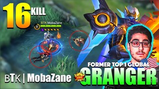 USA Granger God Ready for M3?! | Former Top 1 Global Granger Gameplay By ʙTᴋ | MobaZane ~ MLBB