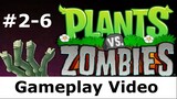 Plans vs zombies #Night level 2-6 -