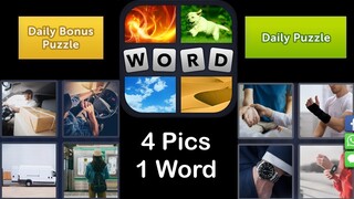 4 Pics 1 Word - Ireland - 11 March 2020 - Daily Puzzle + Daily Bonus Puzzle - Answer