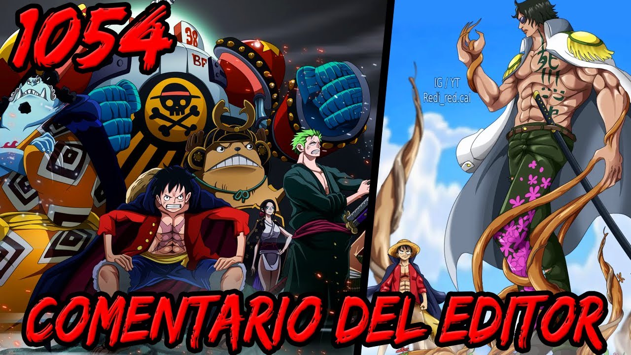 El Comentario Del Editor Para El Epico Capitulo 1054 De One Piece Se Viene Entrevista De Oda Bilibili