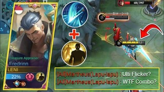 Ultimate Flicker!! Fredrinn Best Combo & Best Build Fredrinn 2022 | Mobile Legends