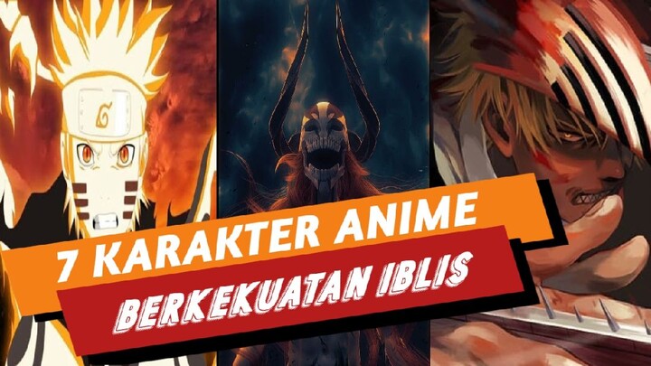 7 Karakter Anime Berkekuatan Iblis