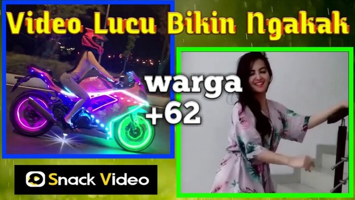 video lucu bikin ngakak abis | warga 62+ terbaru 2020 | Snack Video