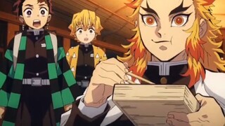 Rengoku Makan Sambil Teriak