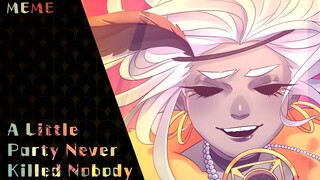 A Little Party Never Killed Nobody //MEME//Creepypasta OC//Flash Warning