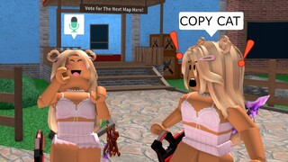 MM2 Copying Avatars and Voice Chat Funny Moments (ROBLOX)