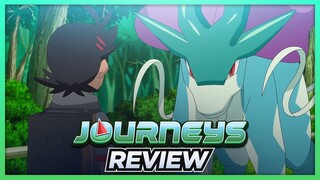 GOH CATCHES SUICUNE!? | Pokémon Journeys Episode 53 Review