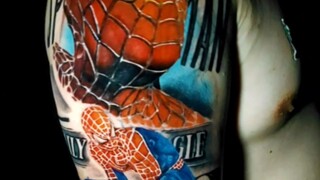 spiderman tattoo