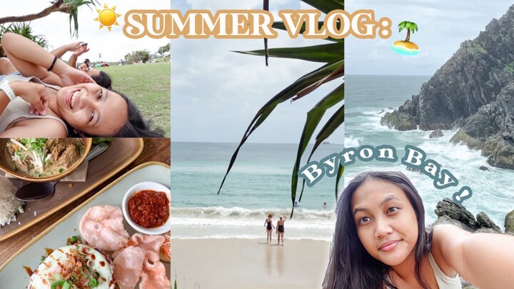 A SPONTANEOUS TRIP TO BYRON BAY ! 🏝//Cape Byron Lighthouse, Wategos Beach & more (Bahasa Indonesia)