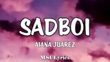 RENEJAY - SADBOI  (Aiana Juarez Cover)(Lyrics)🎵