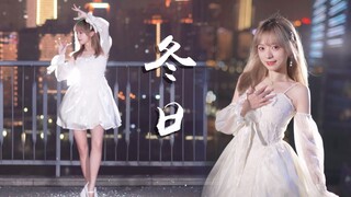 【笑笑】冬日-鞠婧祎💕在冬天闪闪发光的魔法~