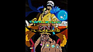 Trafalgar D. Water law vs Blackbeard #anime #onepiece #law #luffy #viral #edit #short #shorts #fyp