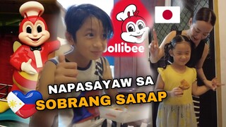 NAPASAYAW SA SARAP NG JOLLIBEE | SOBRANG BAIT NG NGA SUBSCRIBERS | Filipino Japanese Family