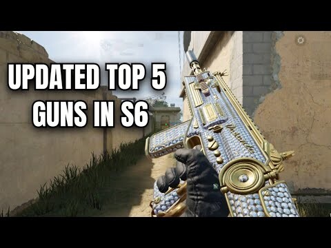 Updated TOP 5 guns in CODM Season 6