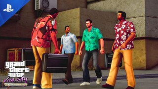 GTA Vice City (PS5) Remastered Gameplay In the Beginning First Mission#1 - GTA Trilogy (4K60FPS)