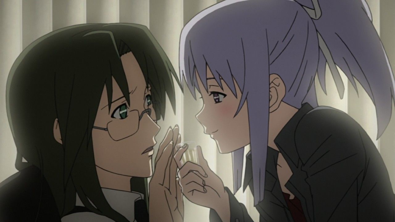 AMV] Rin and Mimi kiss scene / Mnemosyne no Musume-tachi - Bilibili