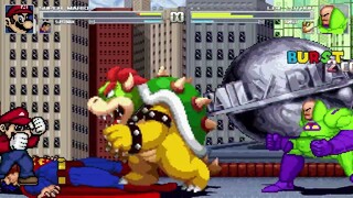 AN Mugen Request #2146: Super Mario & Superman VS Lex Luthor & Bowser