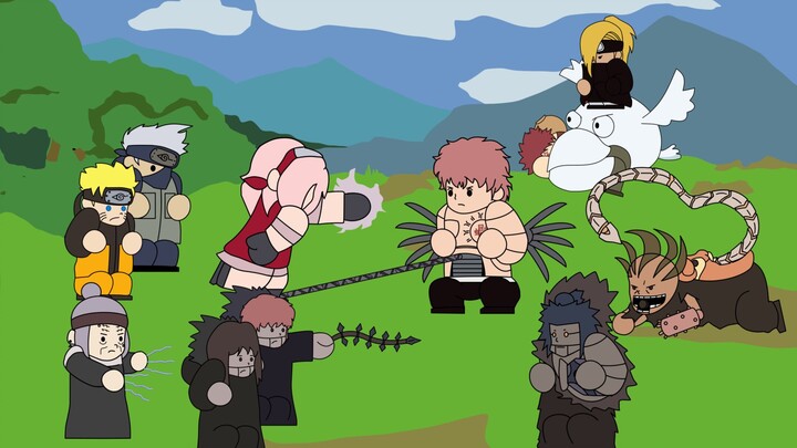 [Naruto] Simplified version of Rescue Gaara: Sakura vs. Scorpion