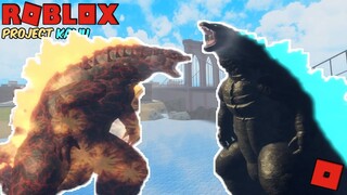 Roblox Project Kaiju - BURNING GODZILLA! + CHARGED GODZILLA UPDATE!