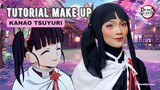【 Hijab Cosplay 】 Tutorial Makeup Cosplay「Kanao Tsuyuri Demon Slayer」